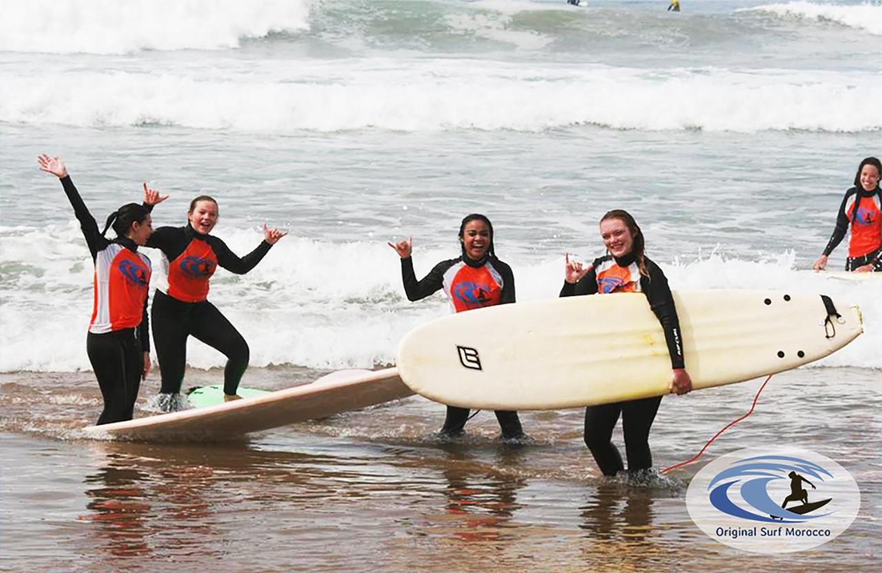 Original Surf Morocco Hotell Tamraght Eksteriør bilde